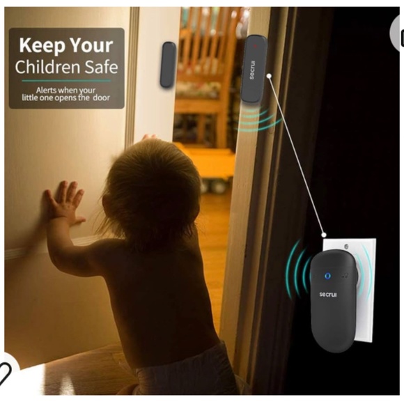 SECRUI Door Chime Wireless Entry Alert M508 D017 - Picture 5 of 9